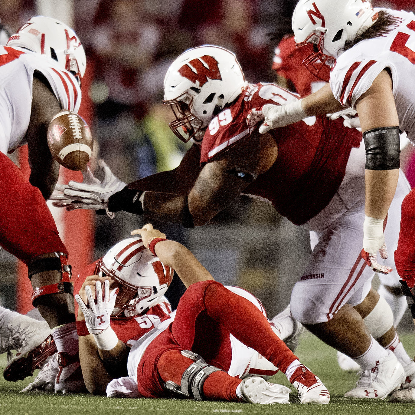 Nebraska vs. Wisconsin, college football, 10.6.18